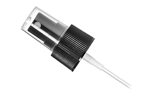4OZ BLACK FINE MIST SPRAYER/SPRITZER 22/400 (NO BOTTLES)