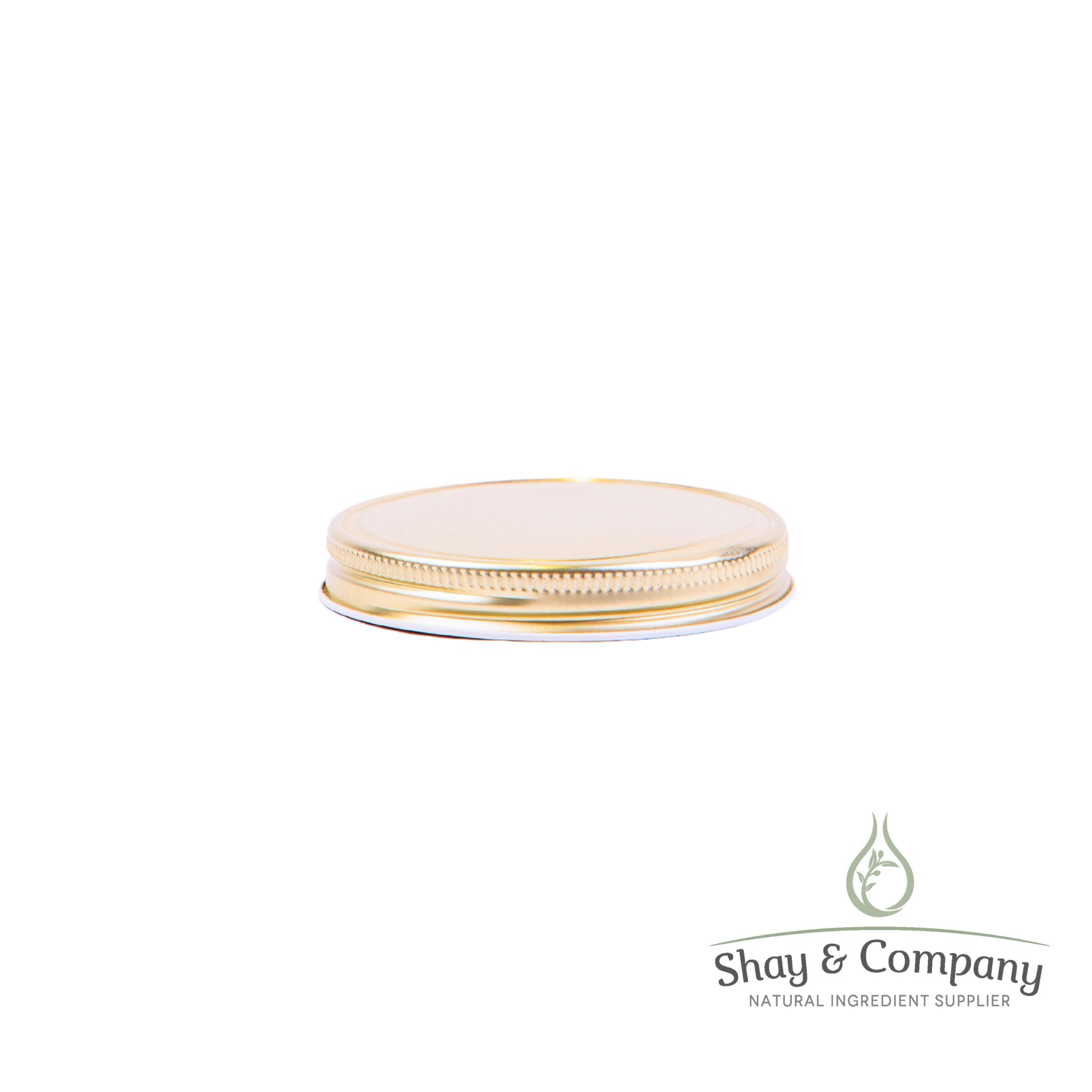 4OZ GOLD JAR LIDS 58/400 (JARS LISTED SEPARTELY)